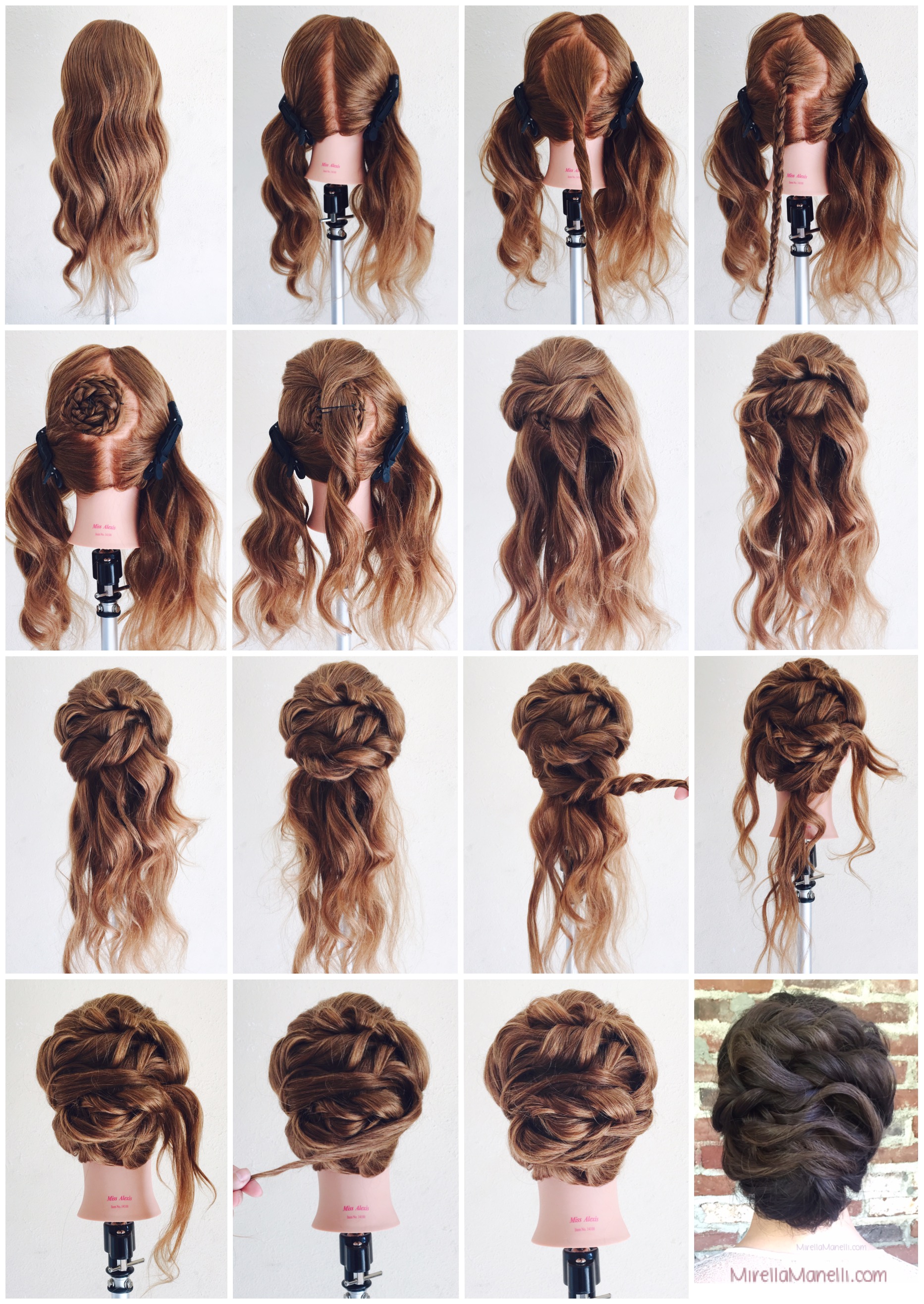 Chic Updo tutorial