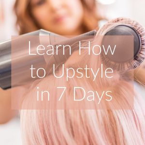 Online updo education course - Learn how to upstyle in 7 days