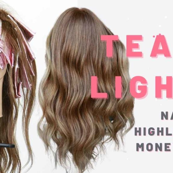 Teasylights Natural Highlights and Money Piece Hair
