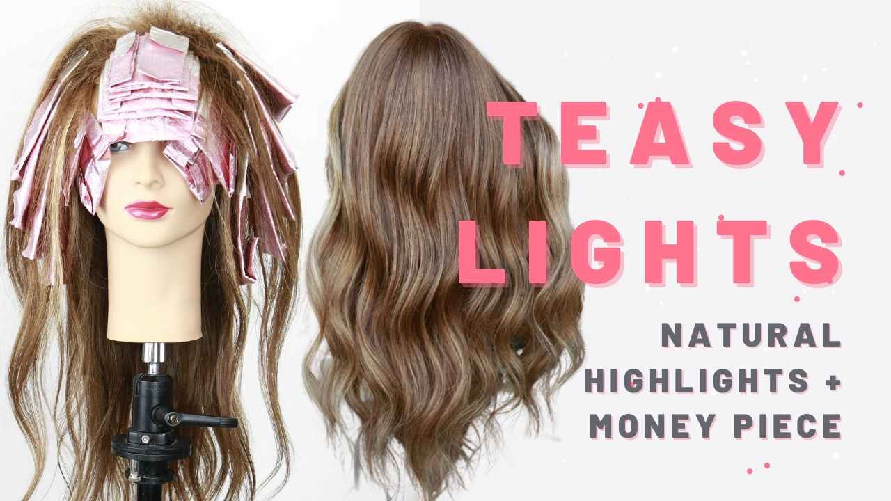 Teasylights Natural Highlights and Money Piece Hair
