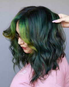 green to yellow colormelt