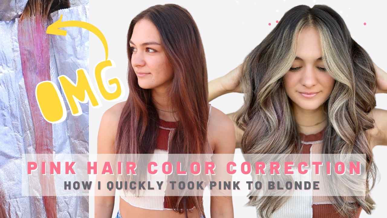 Color Correction - Pink to Blonde! - Mirella Manelli Hair Education