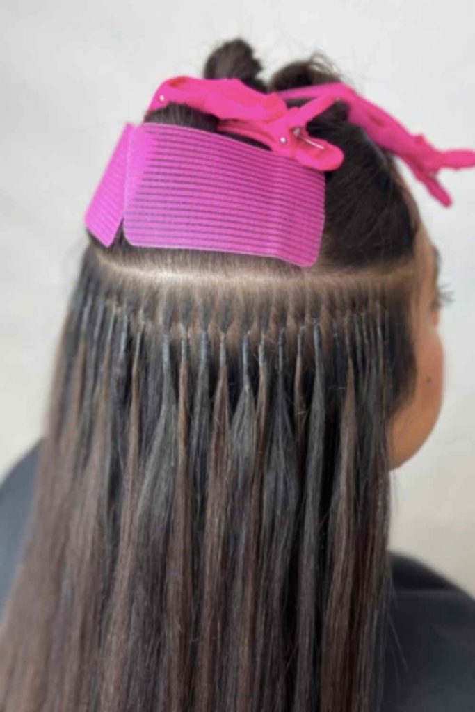 kera link hair extensions