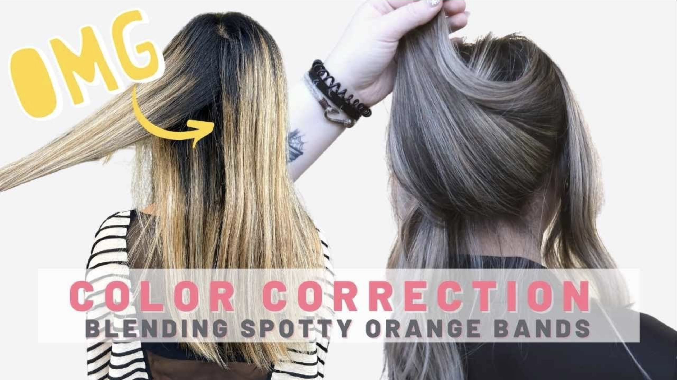 Color Correction on Blonde Hair - Mirella Manelli Hair Education