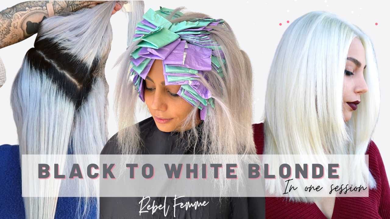 Black to Blonde Hair - MAJOR Color Correction + my favorite tips! - Mirella  Manelli Hair Education