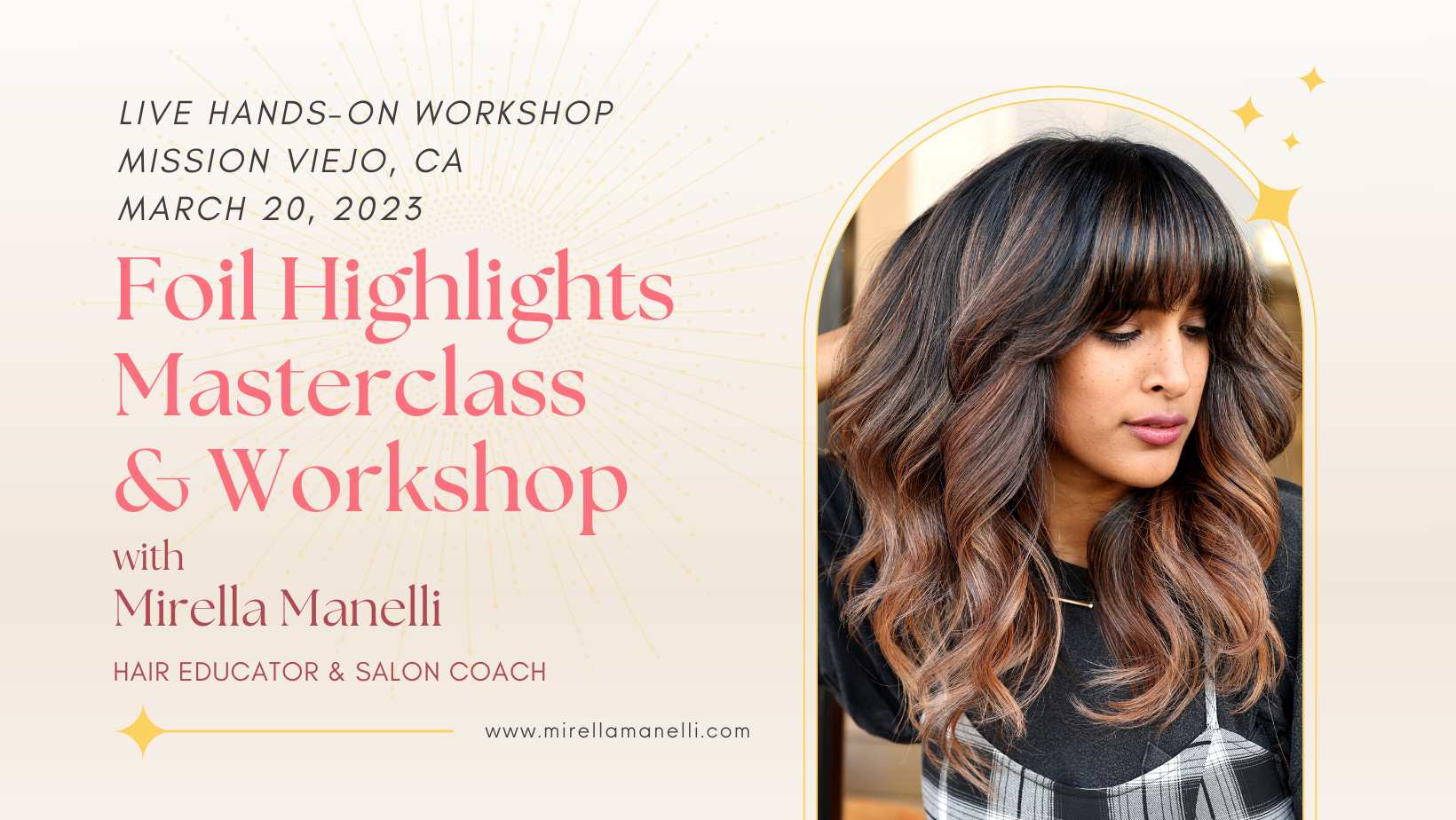 In-person Hair Education & Workshops - Mirella Manelli Hair Education
