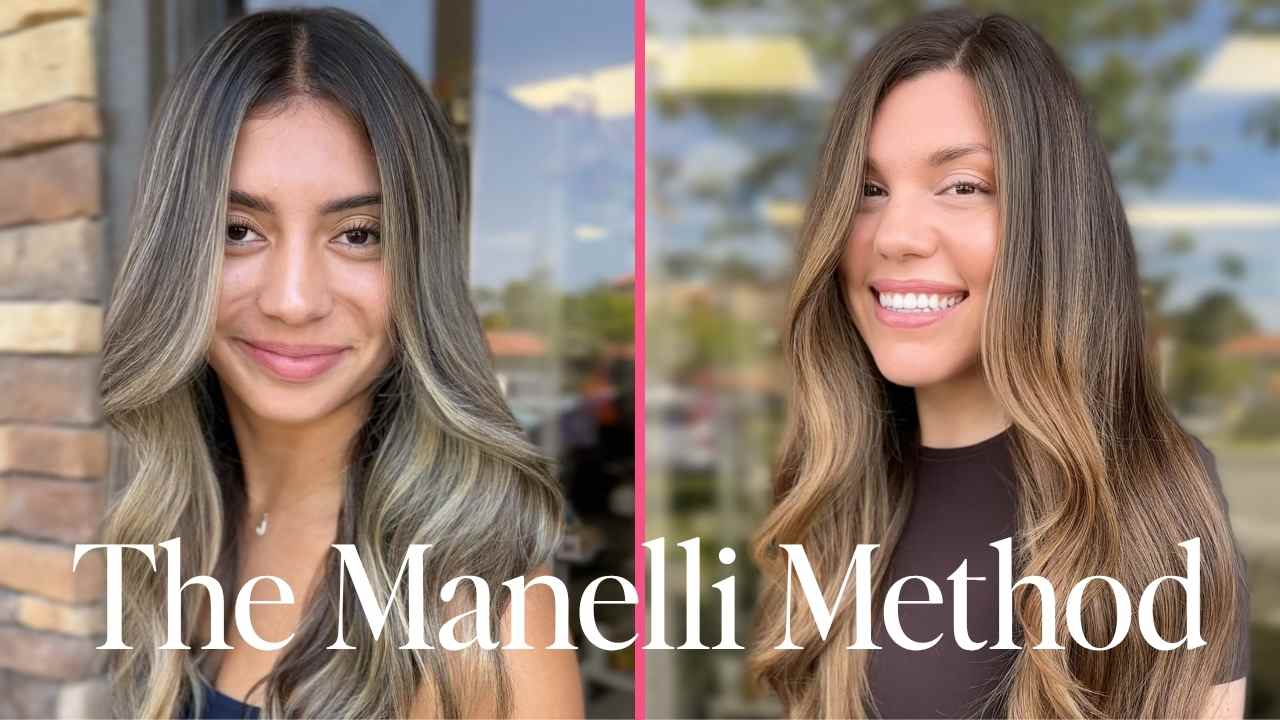 No tease, Noe shadow root foilayage highlight method